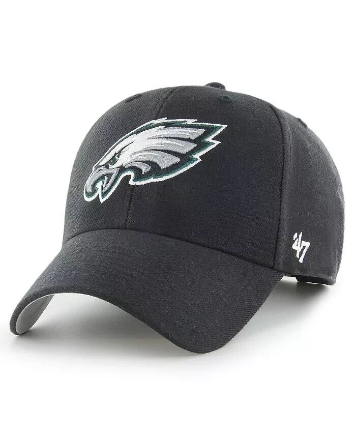 Мужская черная регулируемая кепка Philadelphia Eagles MVP '47 Brand
Мужская черная регулируемая кепка Philadelphia Eagles MVP '47 Brand