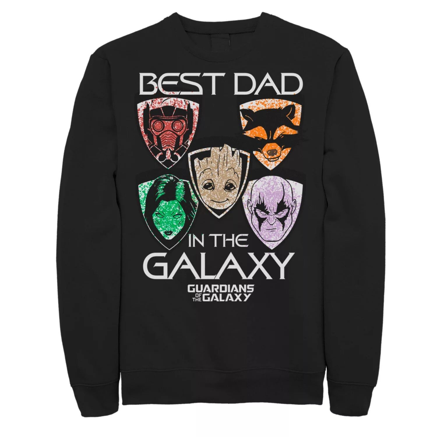 Мужской флисовый пуловер с рисунком Marvel Guardians Best Dad ко Дню отца
Мужской флисовый пуловер с рисунком Marvel Guardians Best Dad ко Дню отца