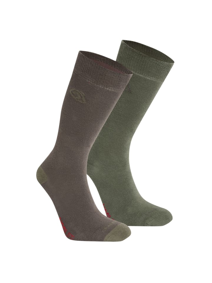 Craghoppers Трекинговые носки / походные носки NosiLife TwinPck оливкового цвета
Craghoppers Трекинговые носки / походные носки NosiLife TwinPck оливкового цвета