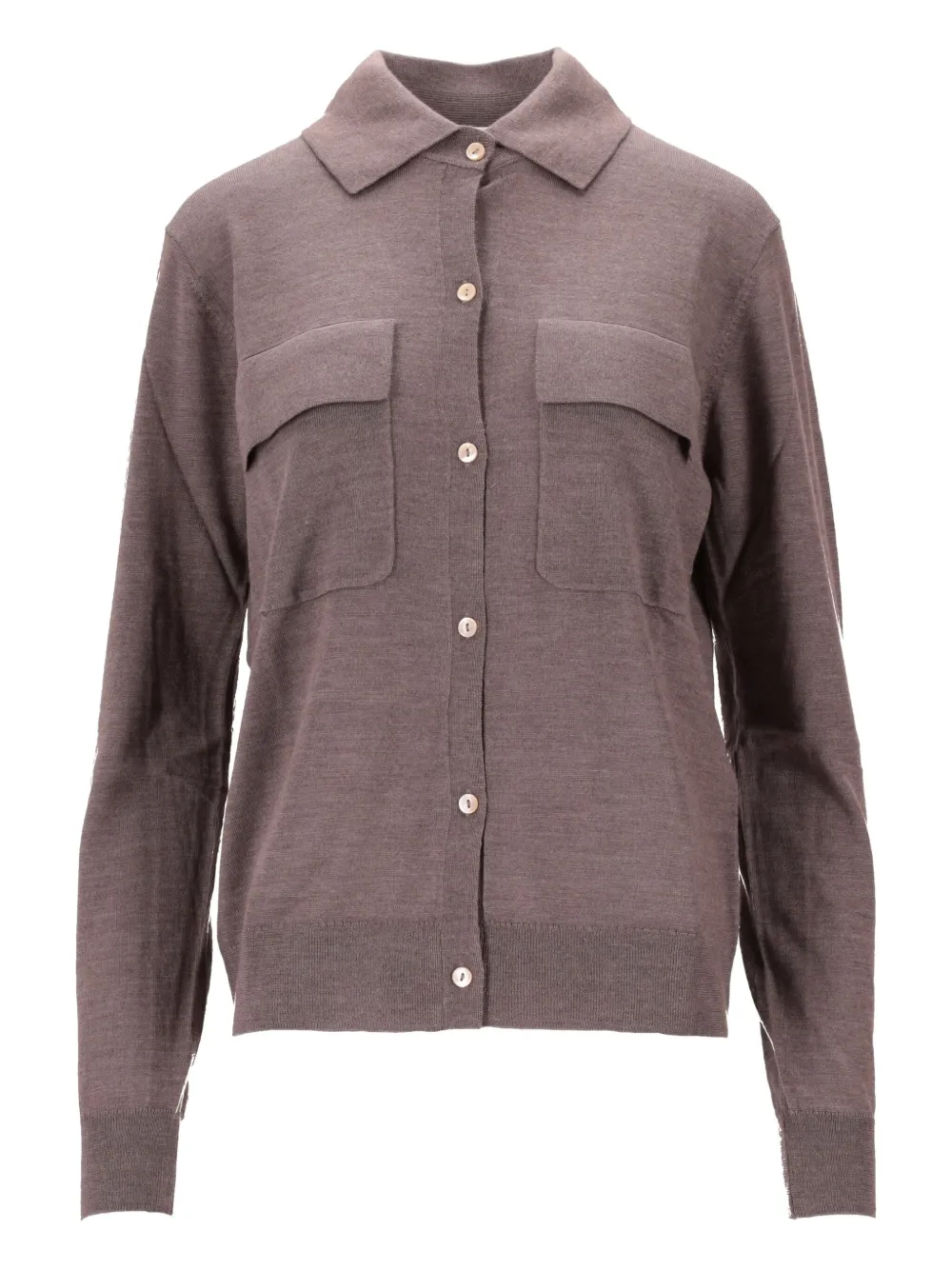 Кардиган с карманами P.A.R.O.S.H., коричневый
Кардиган с карманами P.A.R.O.S.H., коричневый