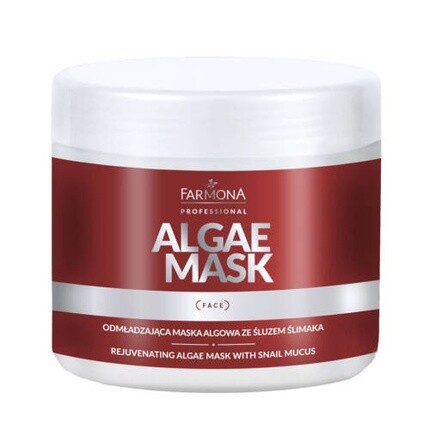 Профессиональная маска из водорослей и слизи улитки 500мл, Farmona
Профессиональная маска из водорослей и слизи улитки 500мл, Farmona