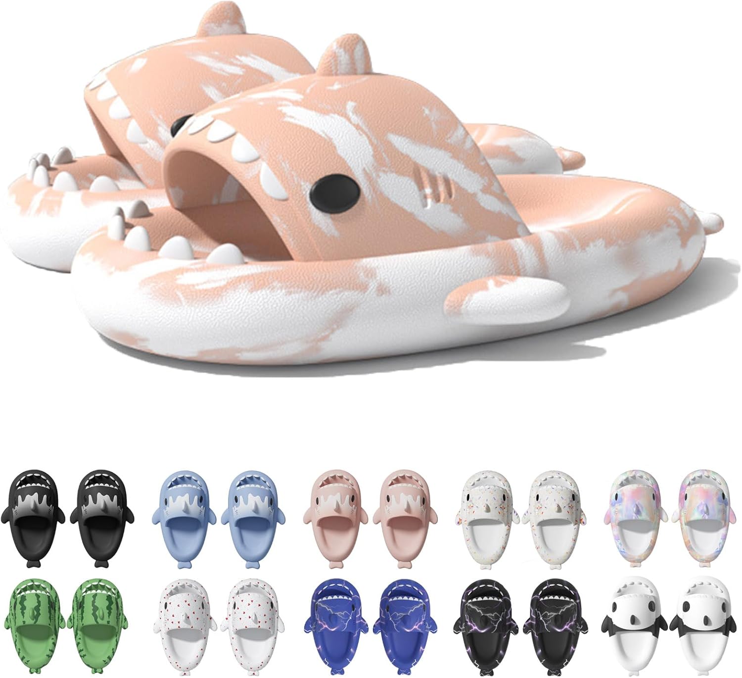 Сланцы Jfxgjuv Ice Cream с акулой, сланцы с 3D забавными плавниками, унисекс сланцы с облаками и акулой, ЭВА сланцы с открытым носком для душа, бассейна, пляжа, розовый
Сланцы Jfxgjuv Ice Cream с акулой, сланцы с 3D забавными плавниками, унисекс сланцы с облаками и акулой, ЭВА сланцы с открытым носком для душа, бассейна, пляжа, розовый