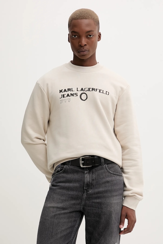 Толстовка Karl Lagerfeld Jeans, бежевый
Толстовка Karl Lagerfeld Jeans, бежевый