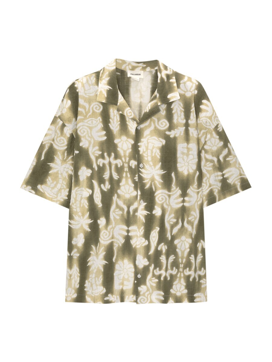 Рубашка Pull&Bear Comfort fit Button Up, оливковый/темно-зеленый
Рубашка Pull&Bear Comfort fit Button Up, оливковый/темно-зеленый