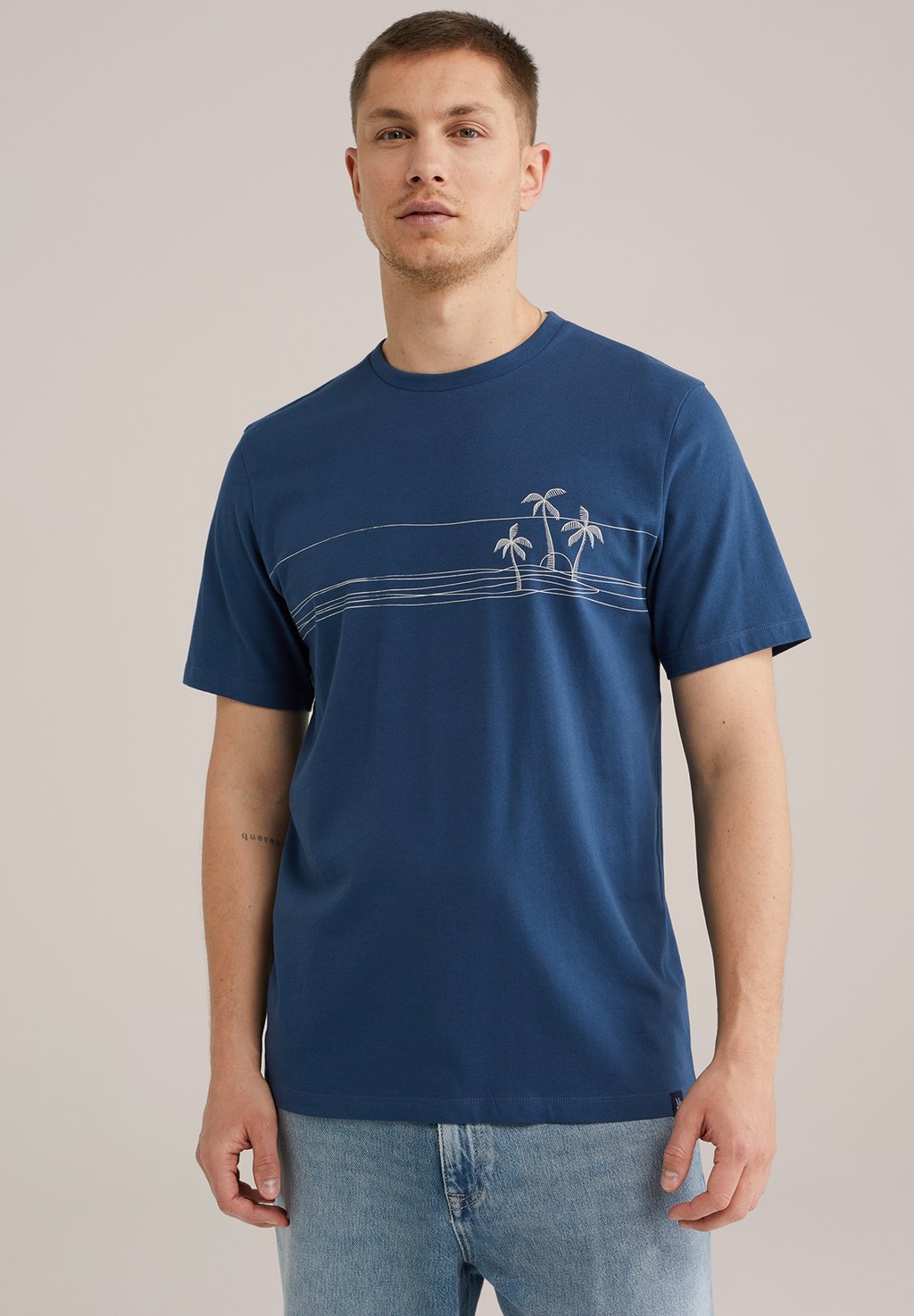 Футболка с принтом WE Fashion, синий
Футболка с принтом WE Fashion, синий