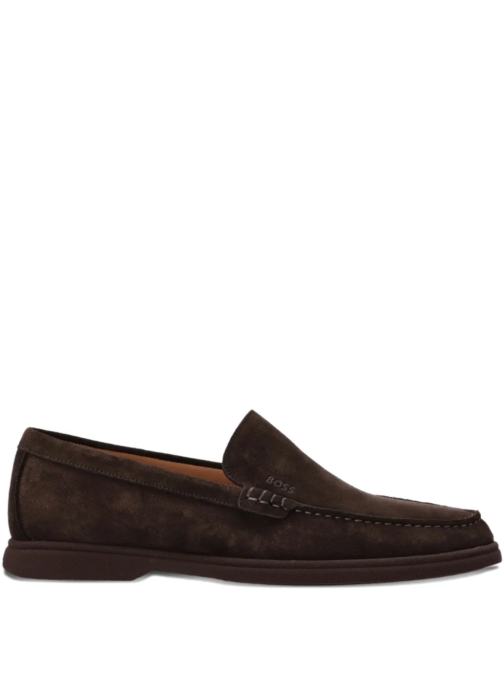 Замшевые лоферы BOSS, коричневый
Замшевые лоферы BOSS, коричневый
