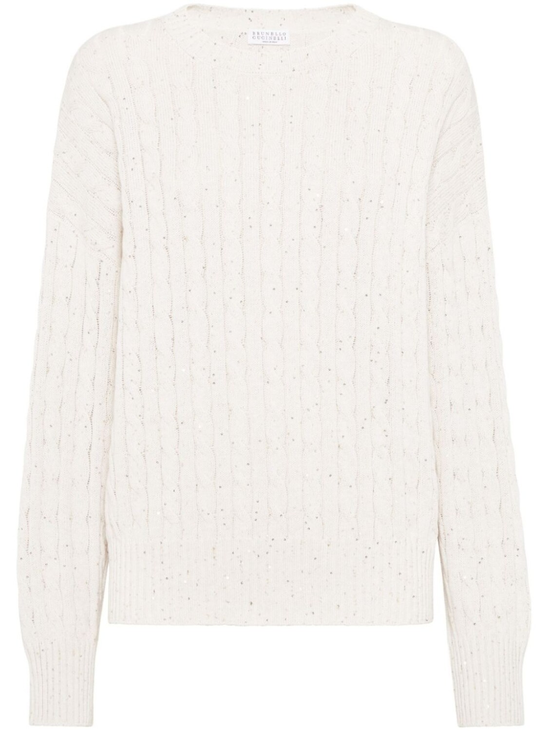 Brunello Cucinelli свитер Dazzling, нейтральный 
Brunello Cucinelli свитер Dazzling, нейтральный