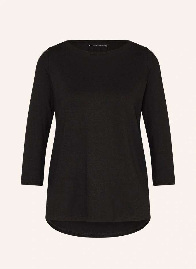 Рубашка с рукавами 3/4 Majestic Filatures, черный
Рубашка с рукавами 3/4 Majestic Filatures, черный