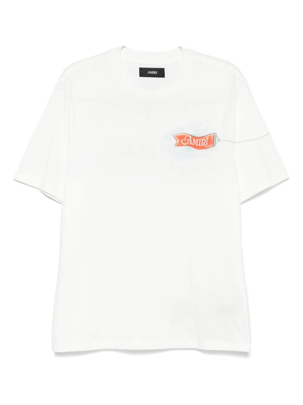 Хлопковая футболка AMIRI, белый
Хлопковая футболка AMIRI, белый