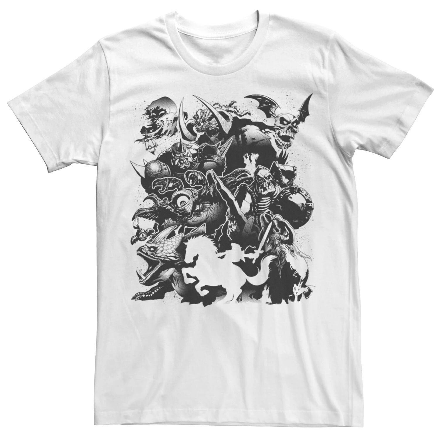 Мужская футболка Zelda Link Silhouette Bad Guys с рисунком Licensed Character, белый
Мужская футболка Zelda Link Silhouette Bad Guys с рисунком Licensed Character, белый