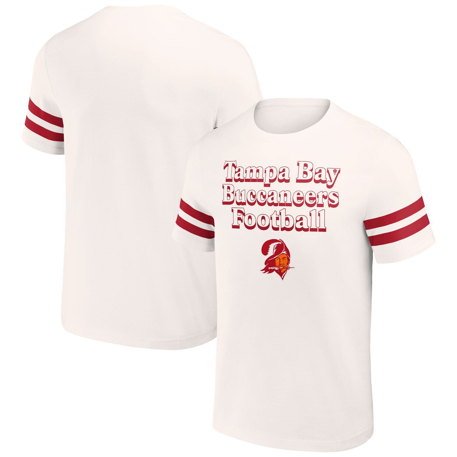 Мужская винтажная футболка NFL x Darius Rucker Collection от Fanatics Cream Tampa Bay Buccaneers 
Мужская винтажная футболка NFL x Darius Rucker Collection от Fanatics Cream Tampa Bay Buccaneers