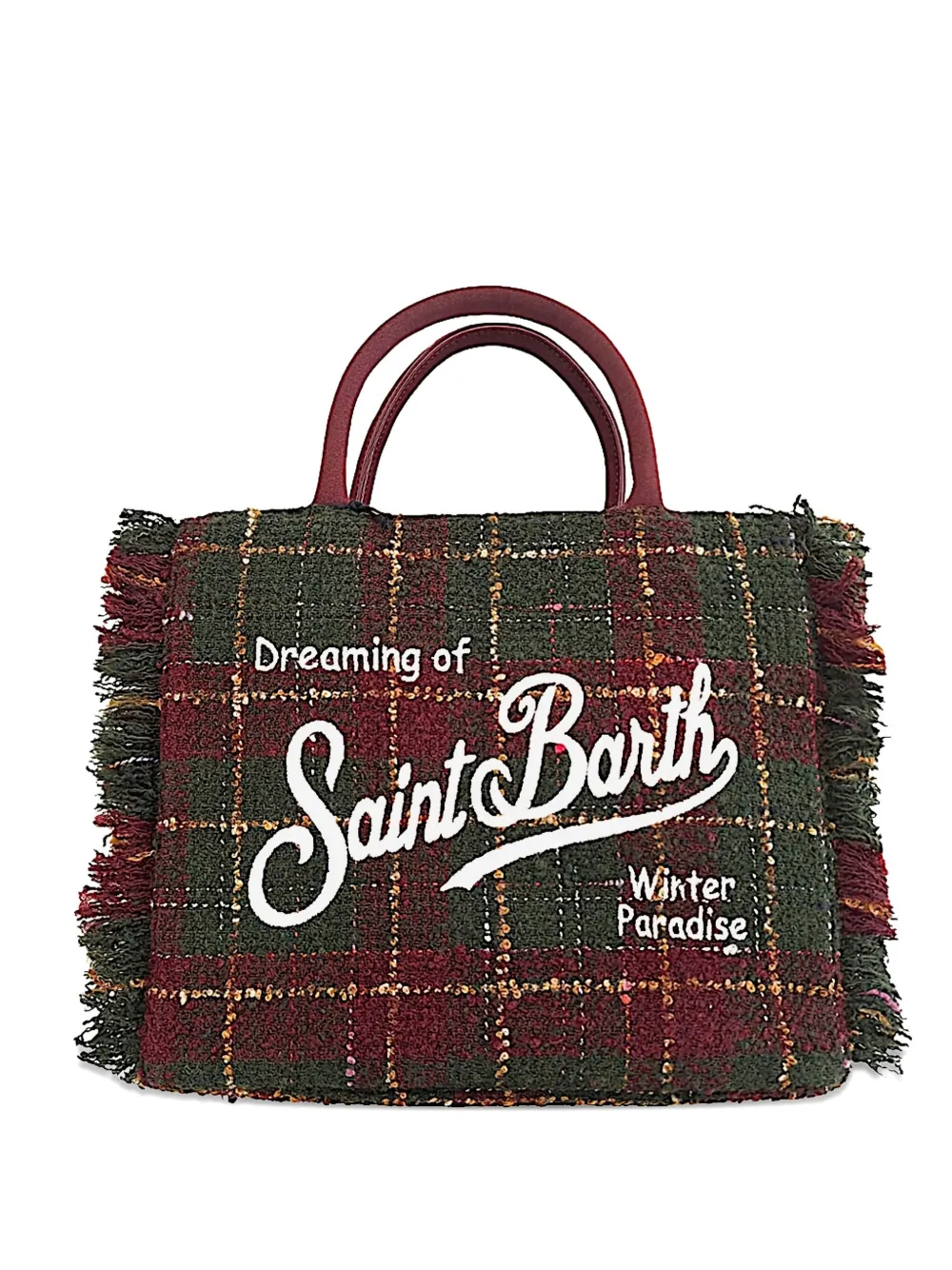 Сумка-тоут с бахромой Mc2 Saint Barth, зеленый
Сумка-тоут с бахромой Mc2 Saint Barth, зеленый