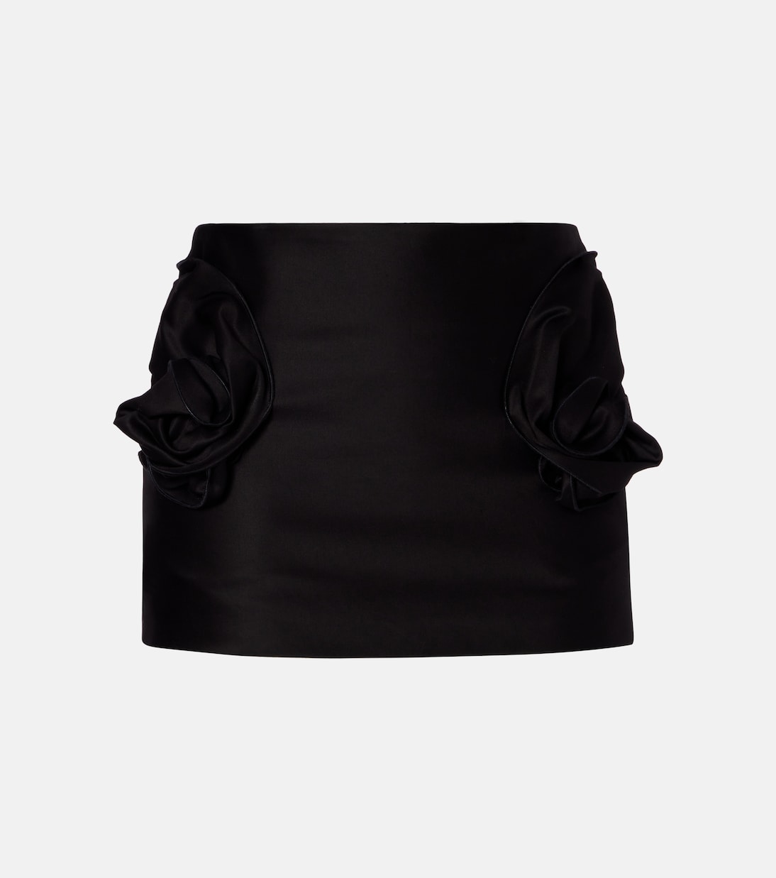 Мини-юбка из хлопка с цветочной аппликацией Magda Butrym, черный
Мини-юбка из хлопка с цветочной аппликацией Magda Butrym, черный