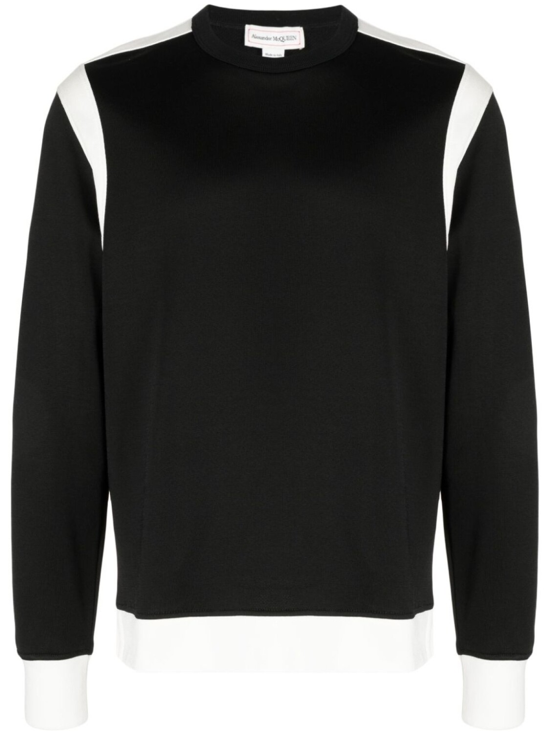 Alexander McQueen двухцветная толстовка со вставками, черный
Alexander McQueen двухцветная толстовка со вставками, черный