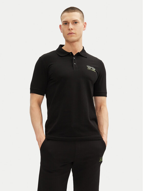 Рубашка поло облегающего кроя 745400 552235 Karl Lagerfeld, черный
Рубашка поло облегающего кроя 745400 552235 Karl Lagerfeld, черный