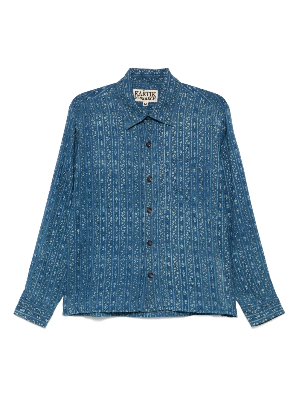 Рубашка с принтом Kartik Research, синий
Рубашка с принтом Kartik Research, синий