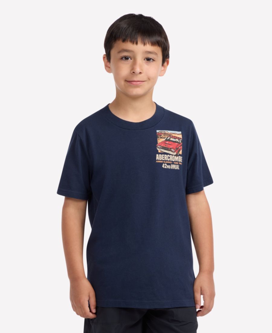 Футболка для мальчиков с автошоу abercrombie kids, Navy Blazer
Футболка для мальчиков с автошоу abercrombie kids, Navy Blazer