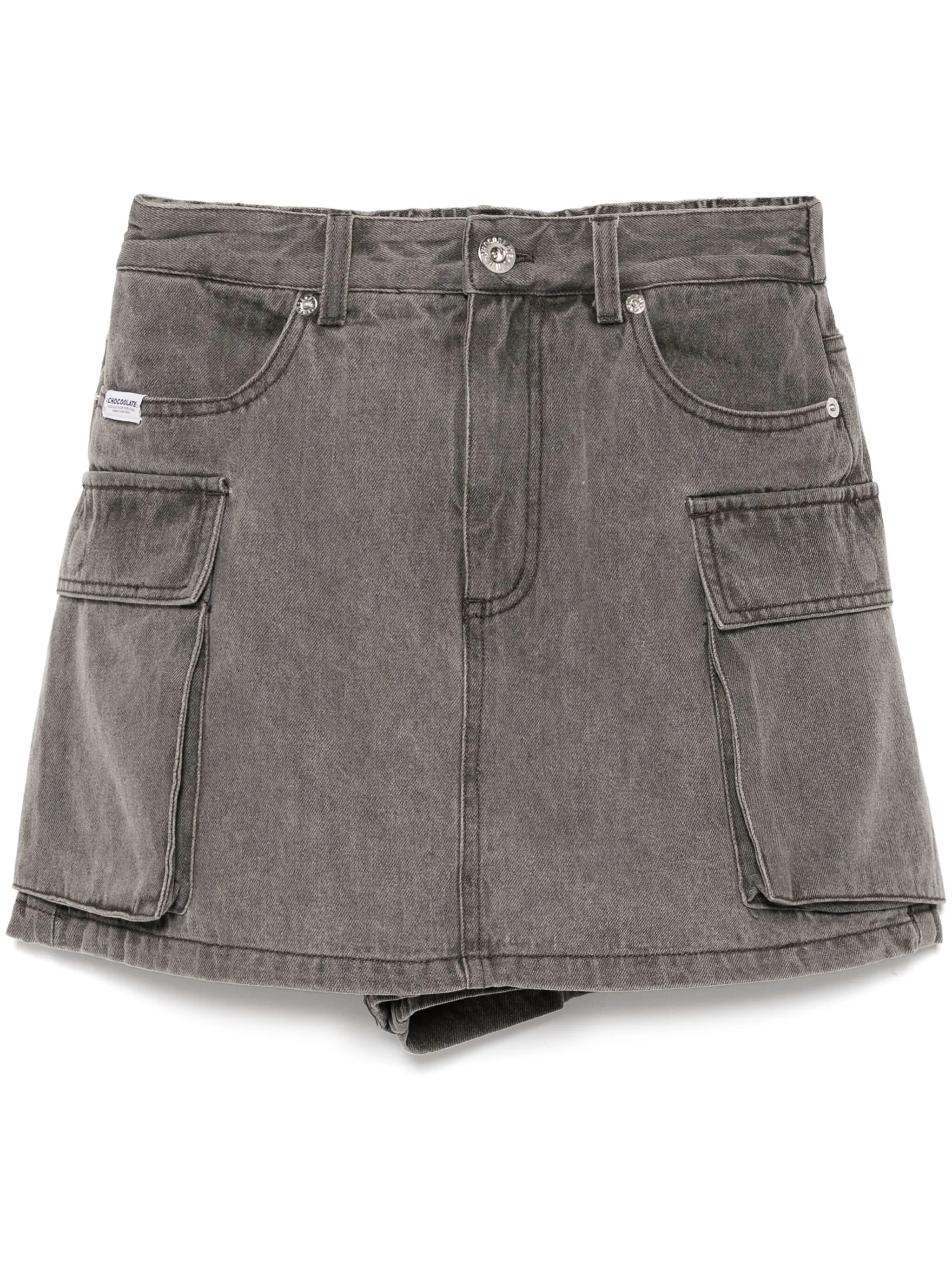 Джинсовая юбка-шорты Chocoolate, серый
Джинсовая юбка-шорты Chocoolate, серый