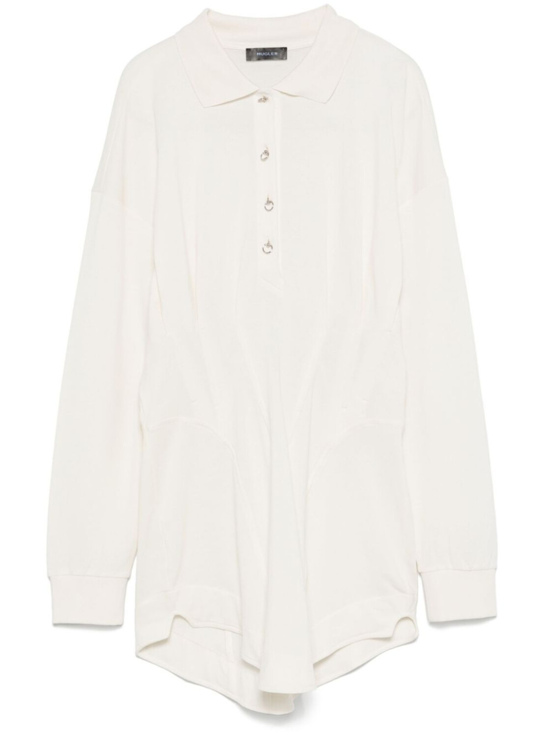 Корсетное мини-платье-поло Mugler, белый
Корсетное мини-платье-поло Mugler, белый