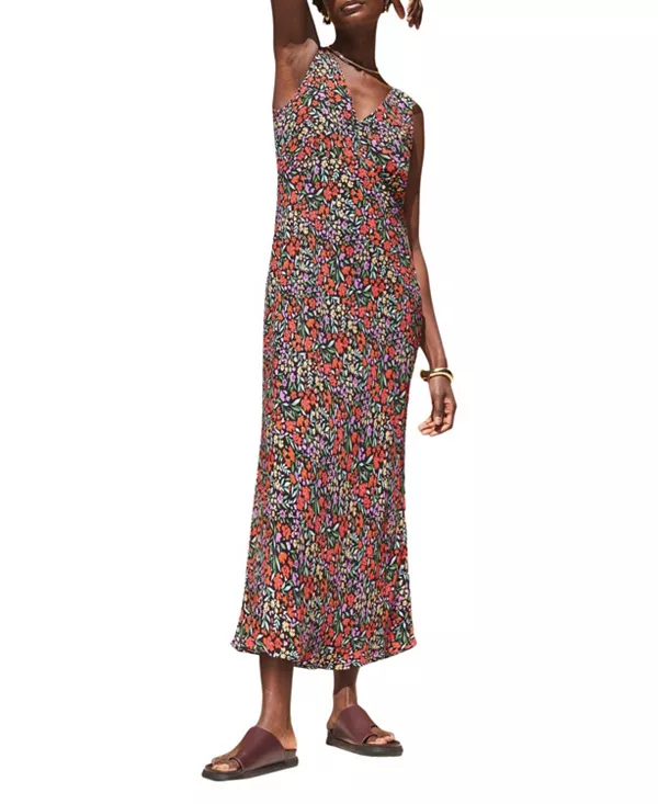 Платье миди без рукавов с мелким V-образным вырезом Ro&Zo, мультиколор
Платье миди без рукавов с мелким V-образным вырезом Ro&Zo, мультиколор