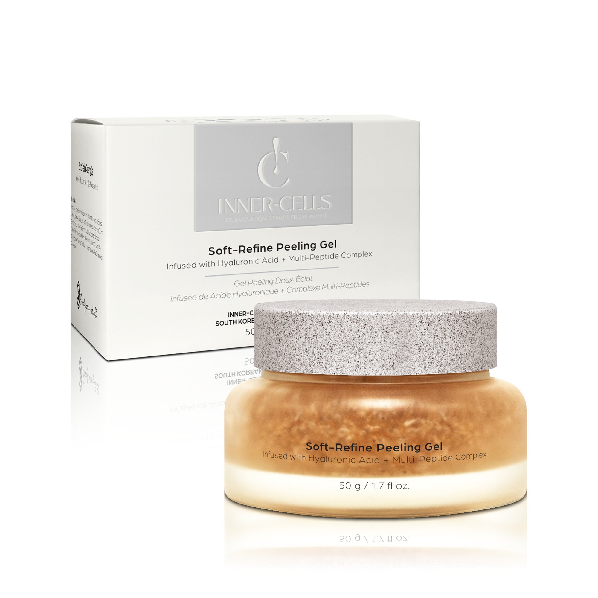 Inner Cells Отшелушивающий гель Soft-Refine с гиалуроновой кислотой и мультипептидным комплексом
Inner Cells Отшелушивающий гель Soft-Refine с гиалуроновой кислотой и мультипептидным комплексом