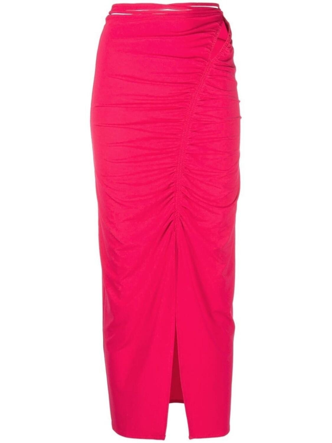 Юбка на одно плечо с разрезом Self-Portrait, розовый
Юбка на одно плечо с разрезом Self-Portrait, розовый