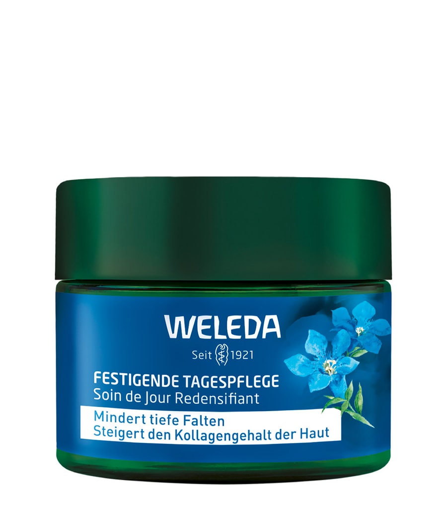 Дневной крем Weleda Festigende Tagespflege Blauer Enzian & Edelweiss, 40 ml
Дневной крем Weleda Festigende Tagespflege Blauer Enzian & Edelweiss, 40 ml