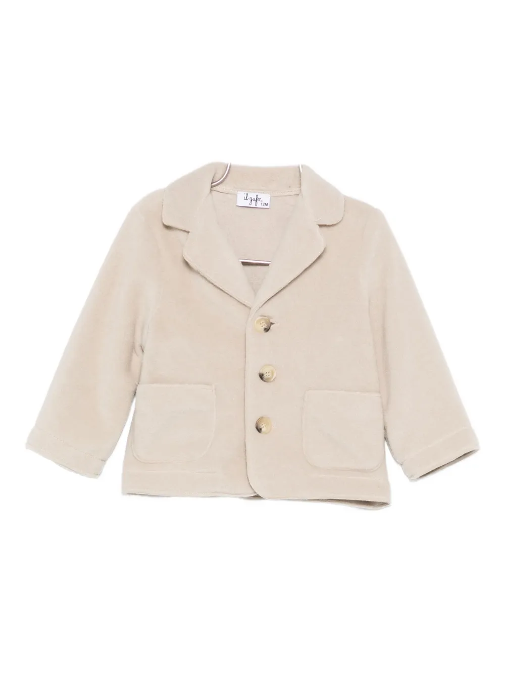 Однобортный пиджак Il Gufo, нейтральный
Однобортный пиджак Il Gufo, нейтральный
