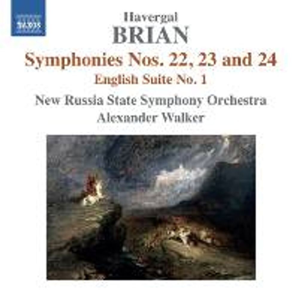 Диск CD Symphonies Nos 22-24 English S - Havergal Brian
Диск CD Symphonies Nos 22-24 English S - Havergal Brian