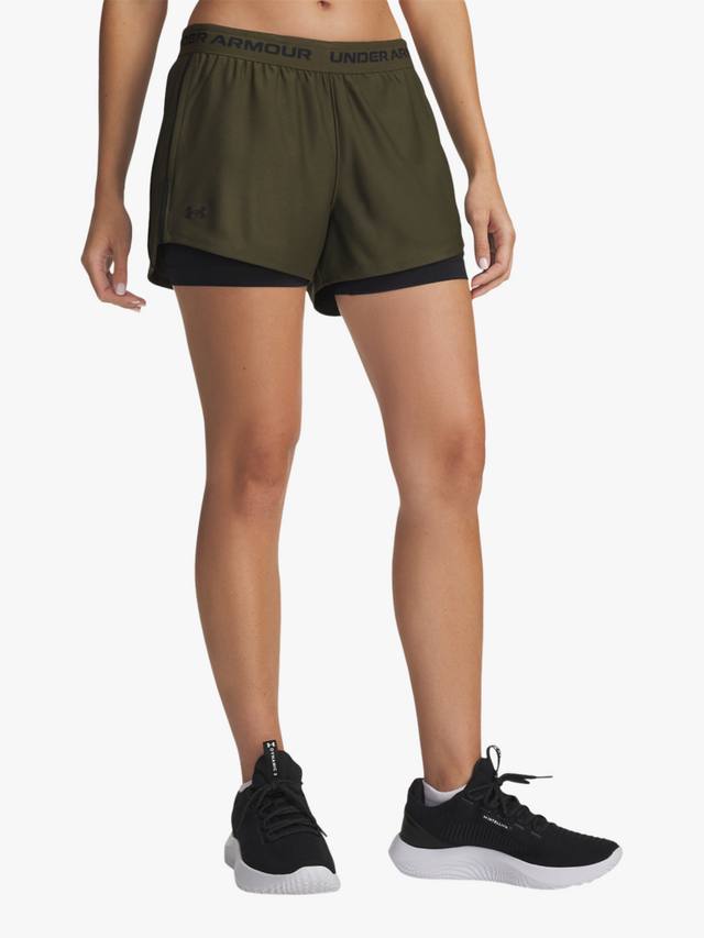 Tech Play Up 2-in-1 шорты Under Armour, Green / Black
Tech Play Up 2-in-1 шорты Under Armour, Green / Black