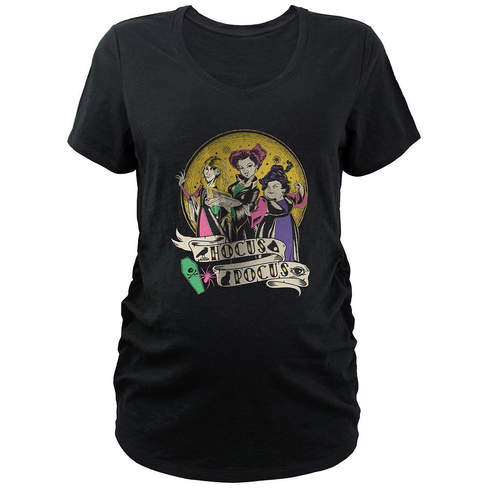 Футболка Disney's Hocus Pocus Sanderson Sisters с рисунком для беременных в стиле ретро, черный
Футболка Disney's Hocus Pocus Sanderson Sisters с рисунком для беременных в стиле ретро, черный