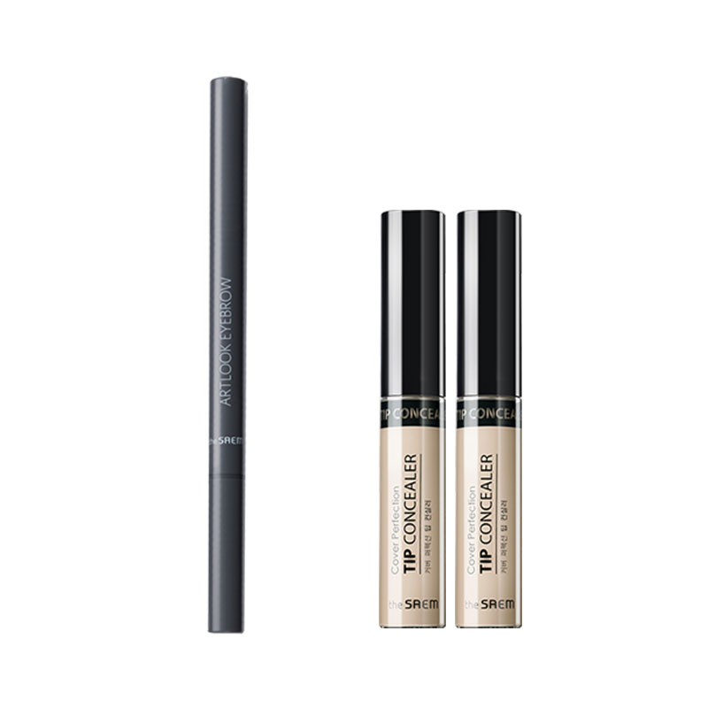 Шелковый карандаш для бровей с консилером стойкий маскирующий 6,5г*2+0,2г The Saem
Шелковый карандаш для бровей с консилером стойкий маскирующий 6,5г*2+0,2г The Saem