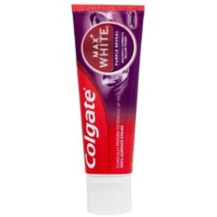 Зубная паста Colgate Max White Purple Reveal 75 мл
Зубная паста Colgate Max White Purple Reveal 75 мл