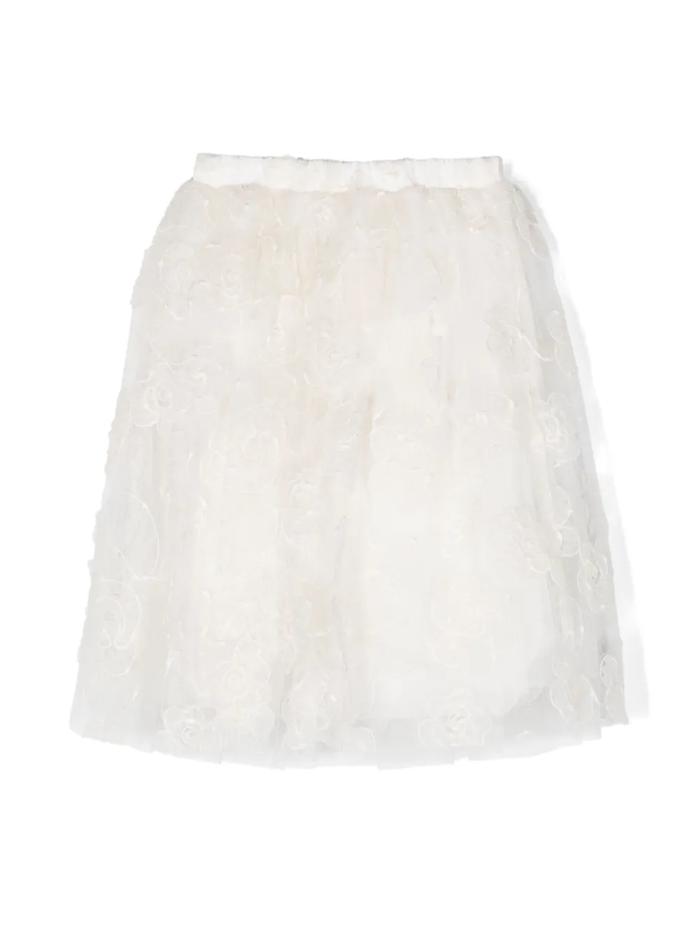 Юбка из тюля с цветочной вышивкой Simonetta, белый
Юбка из тюля с цветочной вышивкой Simonetta, белый