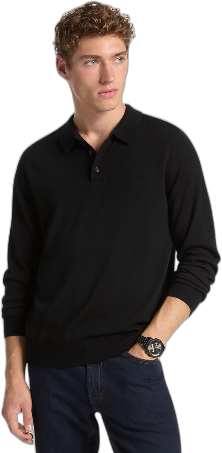 Michael Kors мужская поло с длинным рукавом из мериносовой шерсти, Black, Черный, Michael Kors мужская поло с длинным рукавом из мериносовой шерсти, Black
Michael Kors мужская поло с длинным рукавом из мериносовой шерсти, Black, Черный, Michael Kors мужская поло с длинным рукавом из мериносовой шерсти, Black