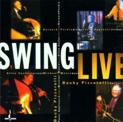 CD диск Pizzarelli, Bucky: Swing Live
CD диск Pizzarelli, Bucky: Swing Live