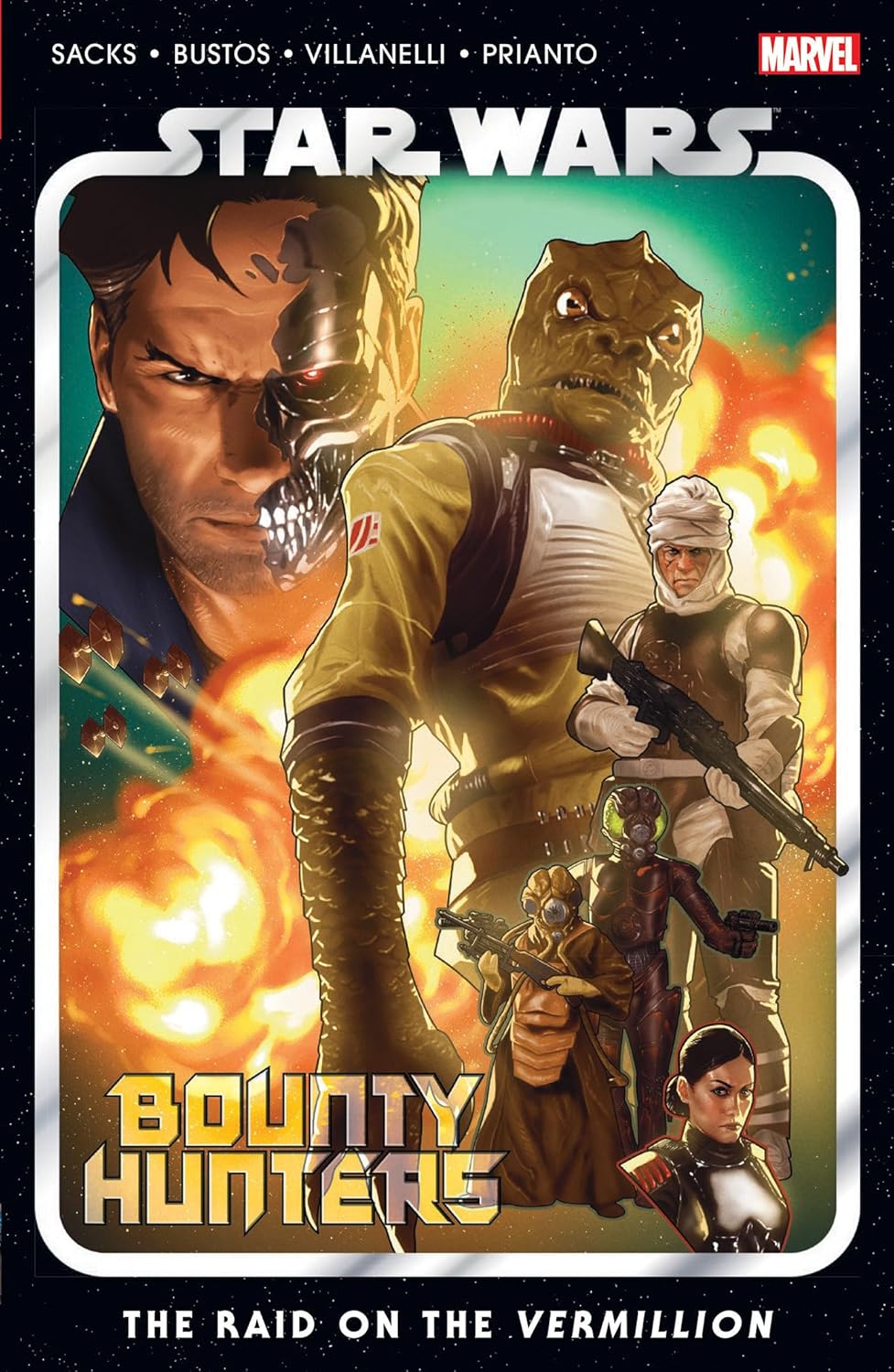 Star Wars: Bounty Hunters Vol. 5 - The Raid On The Vermillion (Marvel Universe)
Star Wars: Bounty Hunters Vol. 5 - The Raid On The Vermillion (Marvel Universe)
