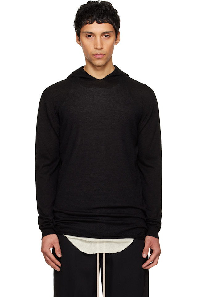 Толстовка Temple оверсайз с длинными рукавами Rick Owens, черный
Толстовка Temple оверсайз с длинными рукавами Rick Owens, черный