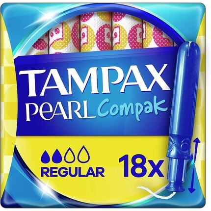 Тампоны Tampax Pearl Regular с аппликатором
Тампоны Tampax Pearl Regular с аппликатором