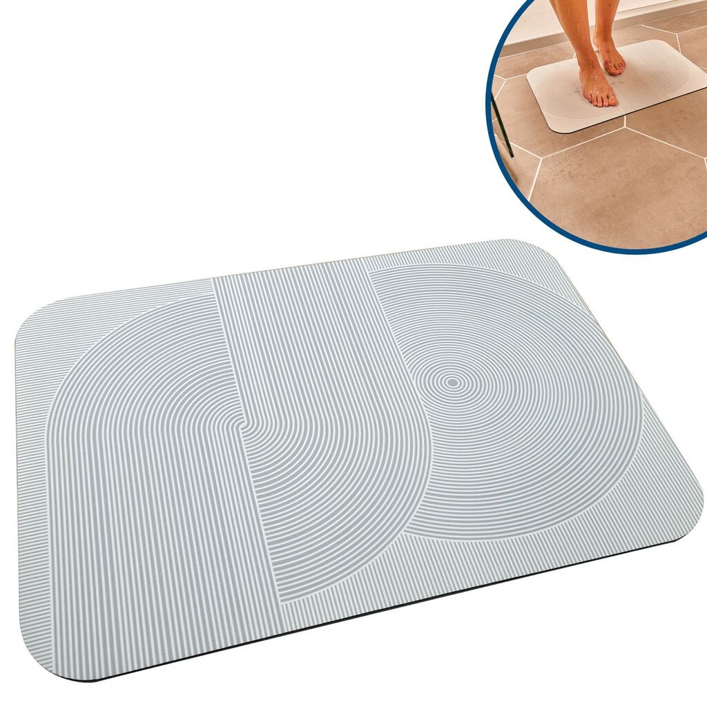 Hydro Wonder Super Absorbent Mat - коврик для ванной, коврик для душа, супер впитывающий, быстросохнущий, моющийся, нескользящий, 40 x 60 см - цвет белый INDUSTEX S.L.
Hydro Wonder Super Absorbent Mat - коврик для ванной, коврик для душа, супер впитывающий, быстросохнущий, моющийся, нескользящий, 40 x 60 см - цвет белый INDUSTEX S.L.