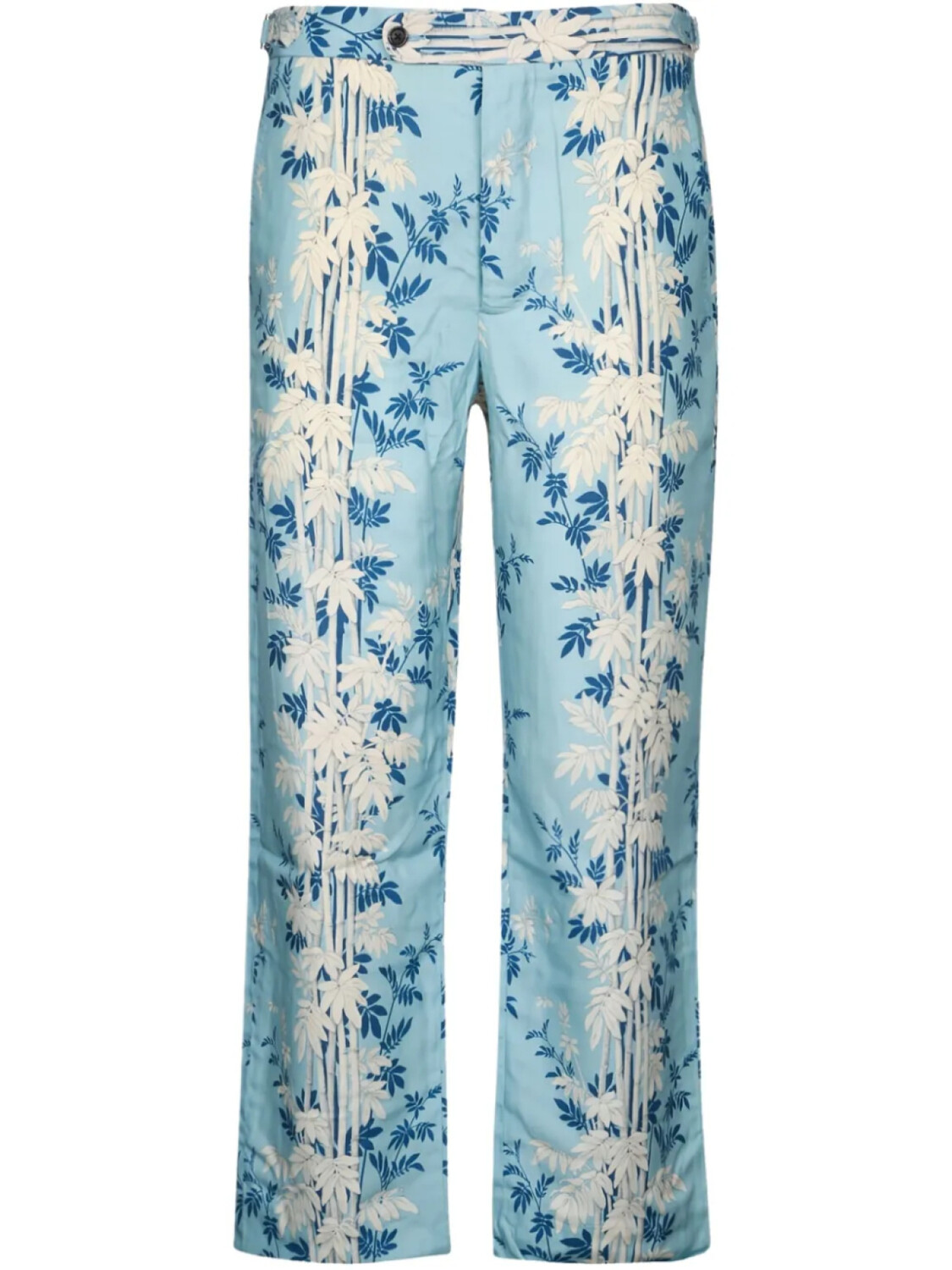 Брюки BODE с принтом листьев, синий
Брюки BODE с принтом листьев, синий