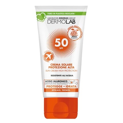 Солнцезащитный крем с высокой степенью защиты для чистой и чувствительной кожи, водостойкий, SPF 50, дорожный формат 50 мл Dermolab 
Солнцезащитный крем с высокой степенью защиты для чистой и чувствительной кожи, водостойкий, SPF 50, дорожный формат 50 мл Dermolab
