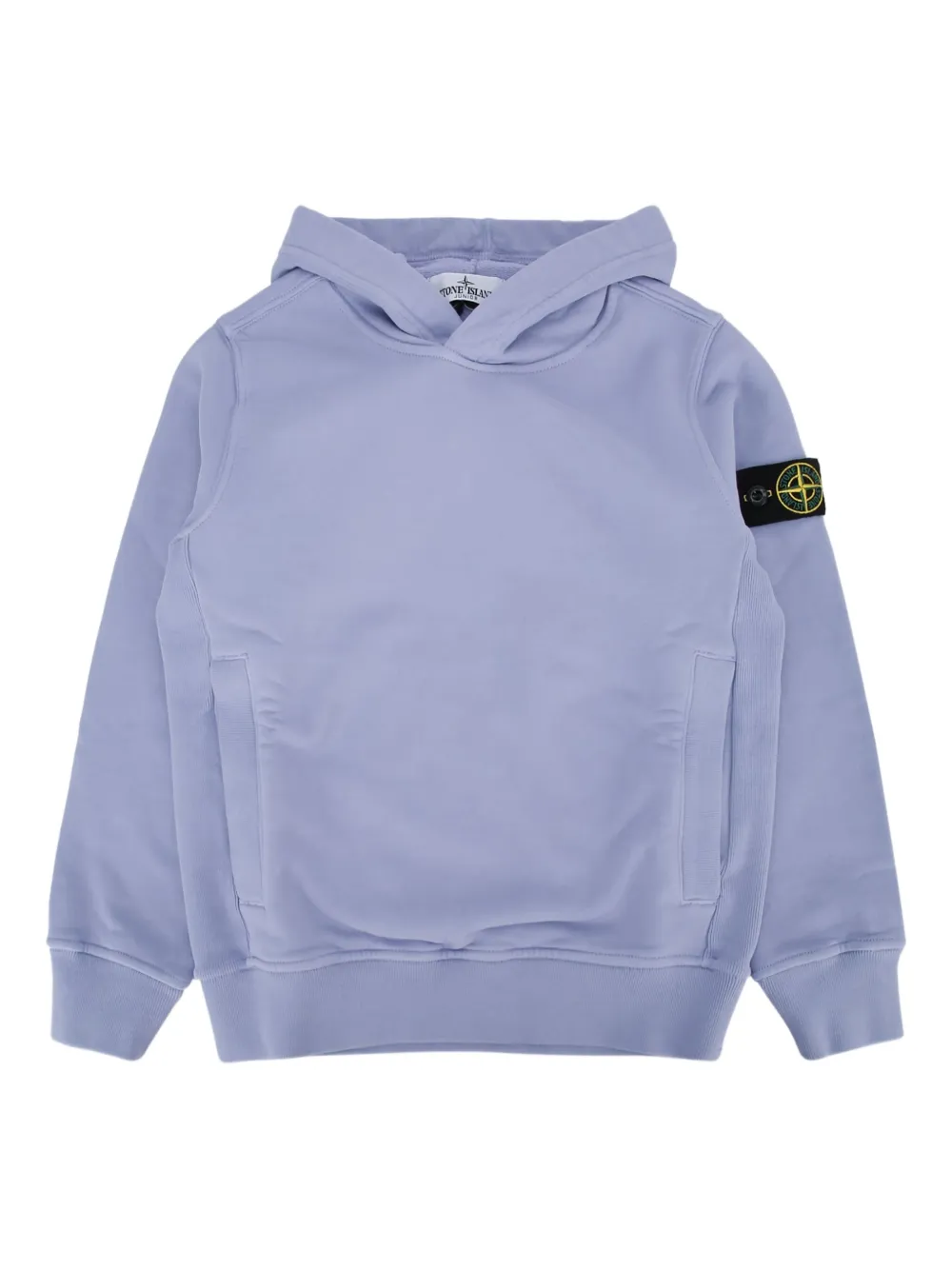 Хлопковое худи с нашивкой-логотипом Stone Island Junior, фиолетовый
Хлопковое худи с нашивкой-логотипом Stone Island Junior, фиолетовый