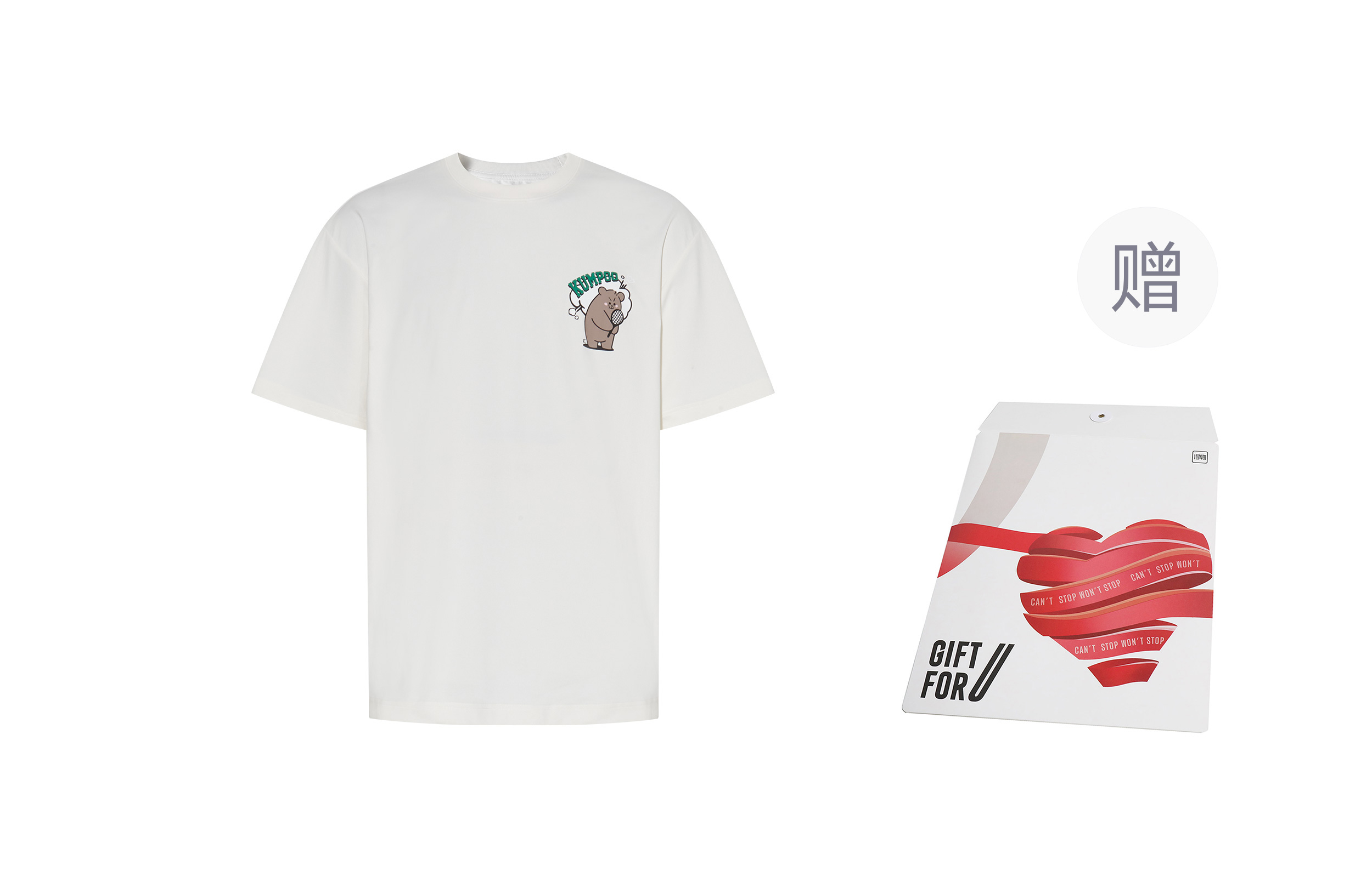 Кул Фезер Серия Футболка с Опущенным Плечом Унисекс Экрю KUMPOO
Кул Фезер Серия Футболка с Опущенным Плечом Унисекс Экрю KUMPOO