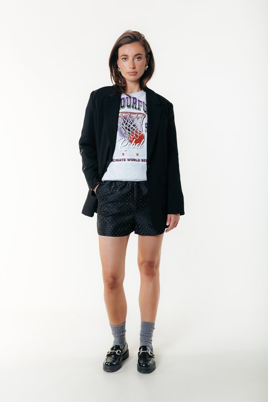 Шорты Colourful Rebel FLORENCE, Black
Шорты Colourful Rebel FLORENCE, Black
