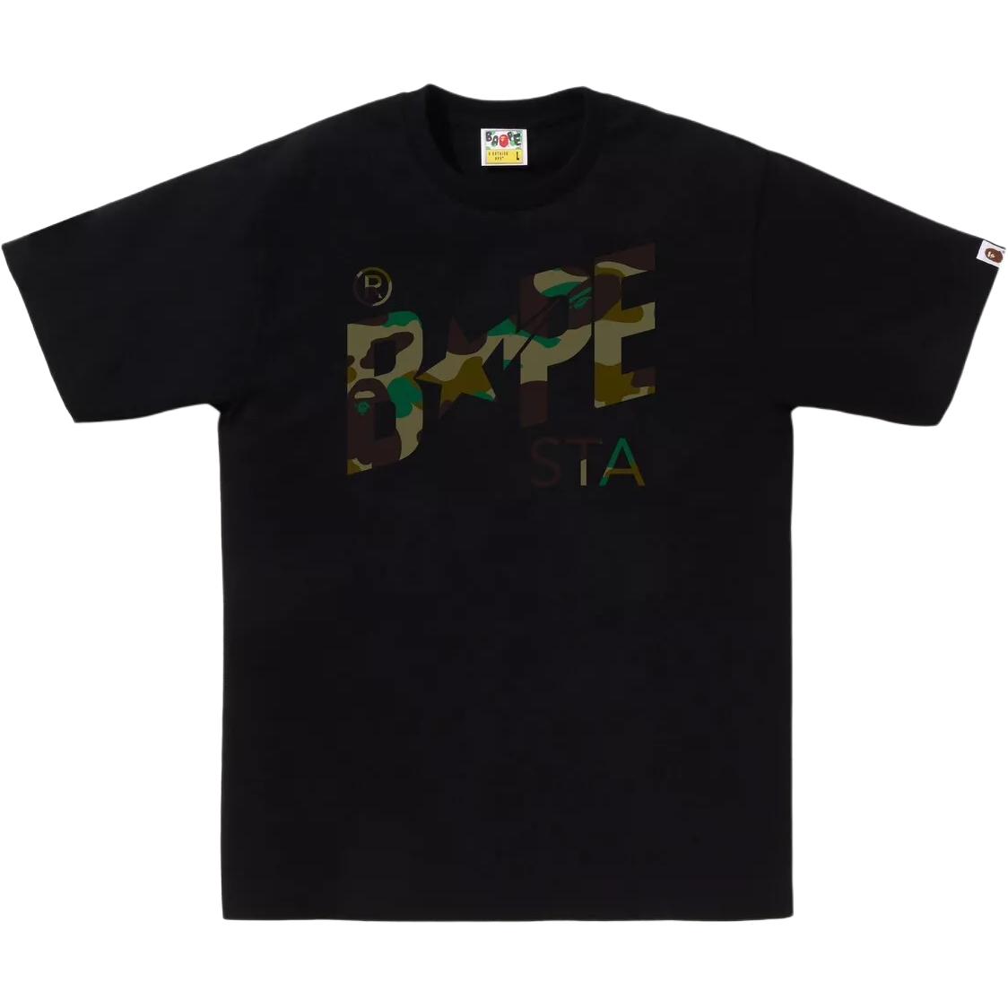 Футболка Bape 1st Camo Bapesta Logo A BATHING APE, черный
Футболка Bape 1st Camo Bapesta Logo A BATHING APE, черный
