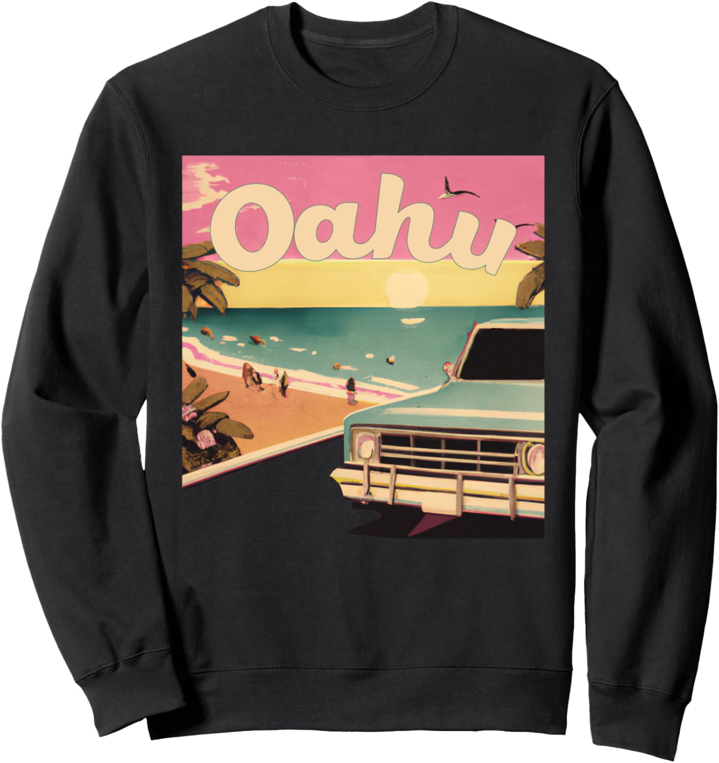 Ретро-сувенир для пляжного отдыха на Оаху, Гавайи, толстовка для серфинга, черная Oahu Retro Beach Accessories
Ретро-сувенир для пляжного отдыха на Оаху, Гавайи, толстовка для серфинга, черная Oahu Retro Beach Accessories