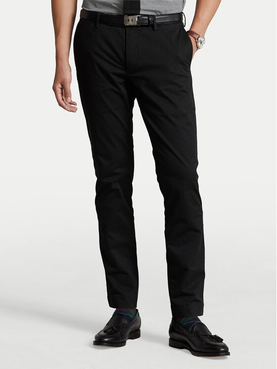 Чиносы slim fit 710644988001 Polo Ralph Lauren, чёрный 
Чиносы slim fit 710644988001 Polo Ralph Lauren, чёрный