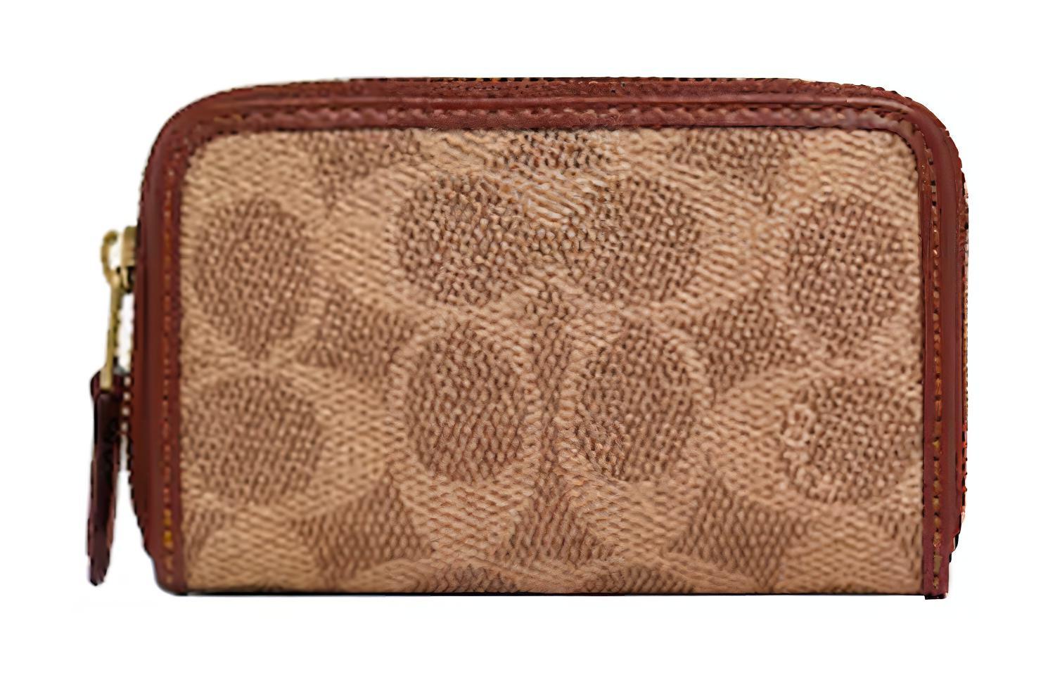 COACH Кошелек-клатч на молнии из ткани с кожаными вставками, унисекс, brown
COACH Кошелек-клатч на молнии из ткани с кожаными вставками, унисекс, brown