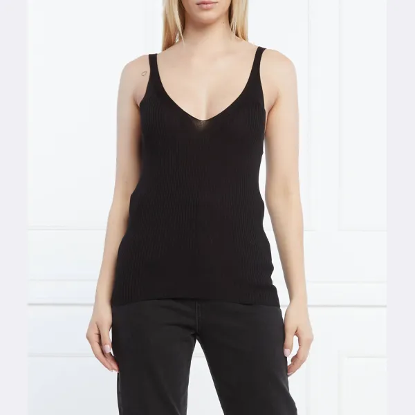 Облегающий топ Liu Jo, черный
Облегающий топ Liu Jo, черный